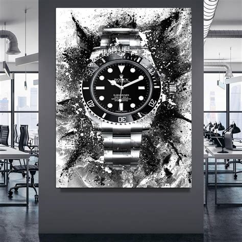 cool rolex art|rolex wall art.